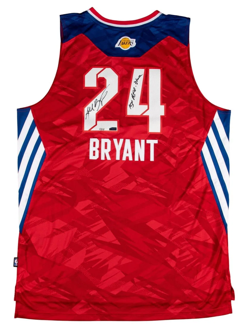 Kobe Bryant Signed 2013 All-Star Jersey 15x All-Star Panini COA Limited Edition 13/15