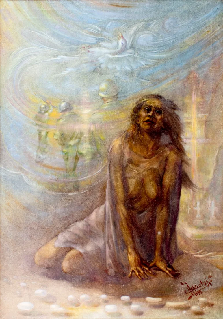 Koutsis (20C) oil painting