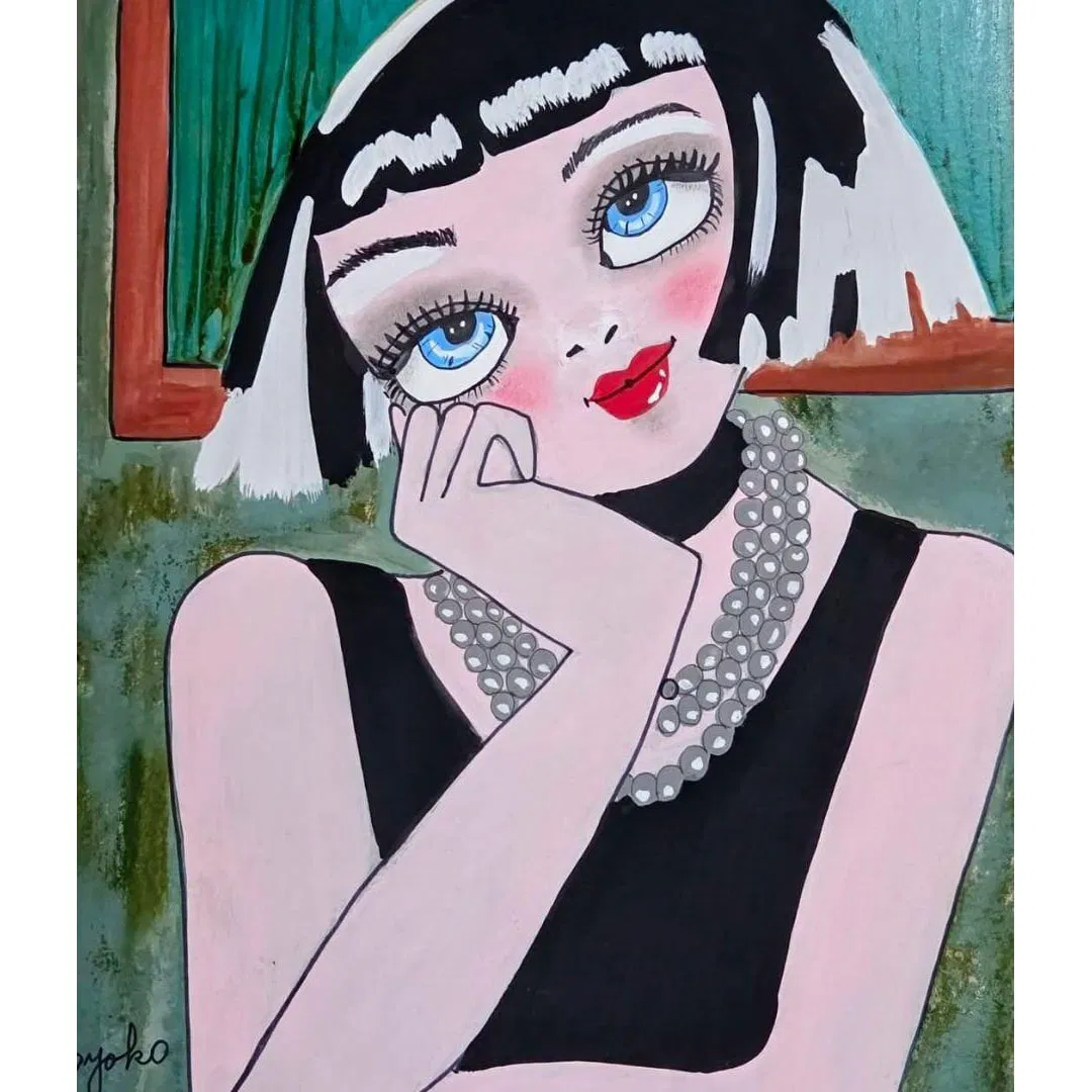 Koyoko Portrait of a Woman Pop Art