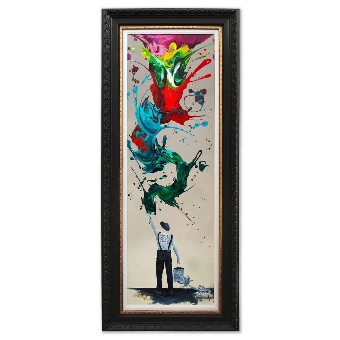Kre8- Acrylic Painting on Canvas "Chase Your Dreams"