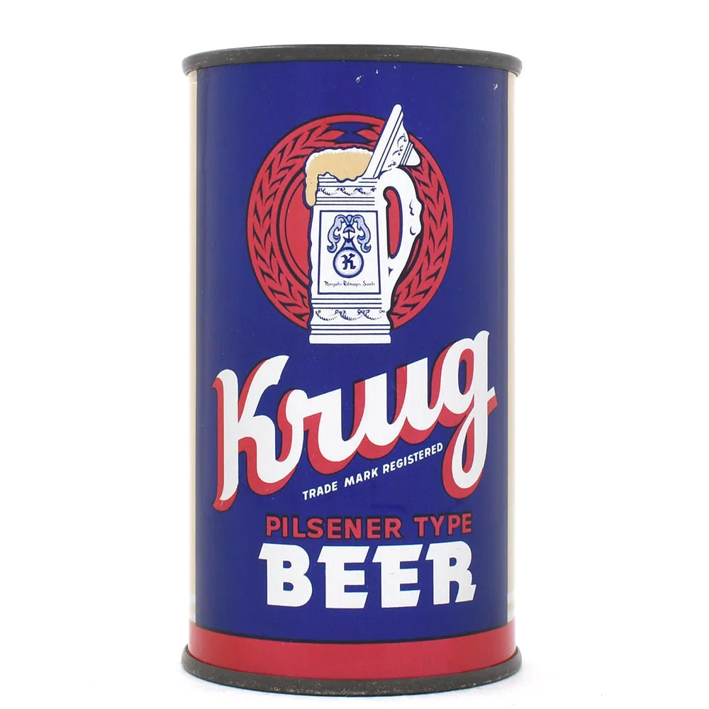 Krug Pilsener Type Beer Flat Top 90-36 SPECTACULAR