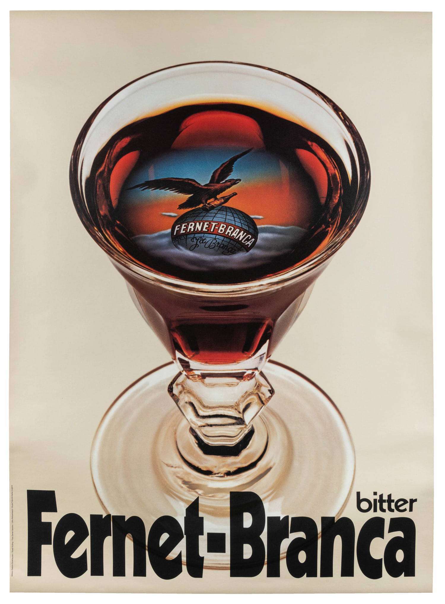 KULLING, Ruedi (1935 - 2025) and GENDRE, Daniel (20th century). Fernet Branca. Switzerland, 1979.