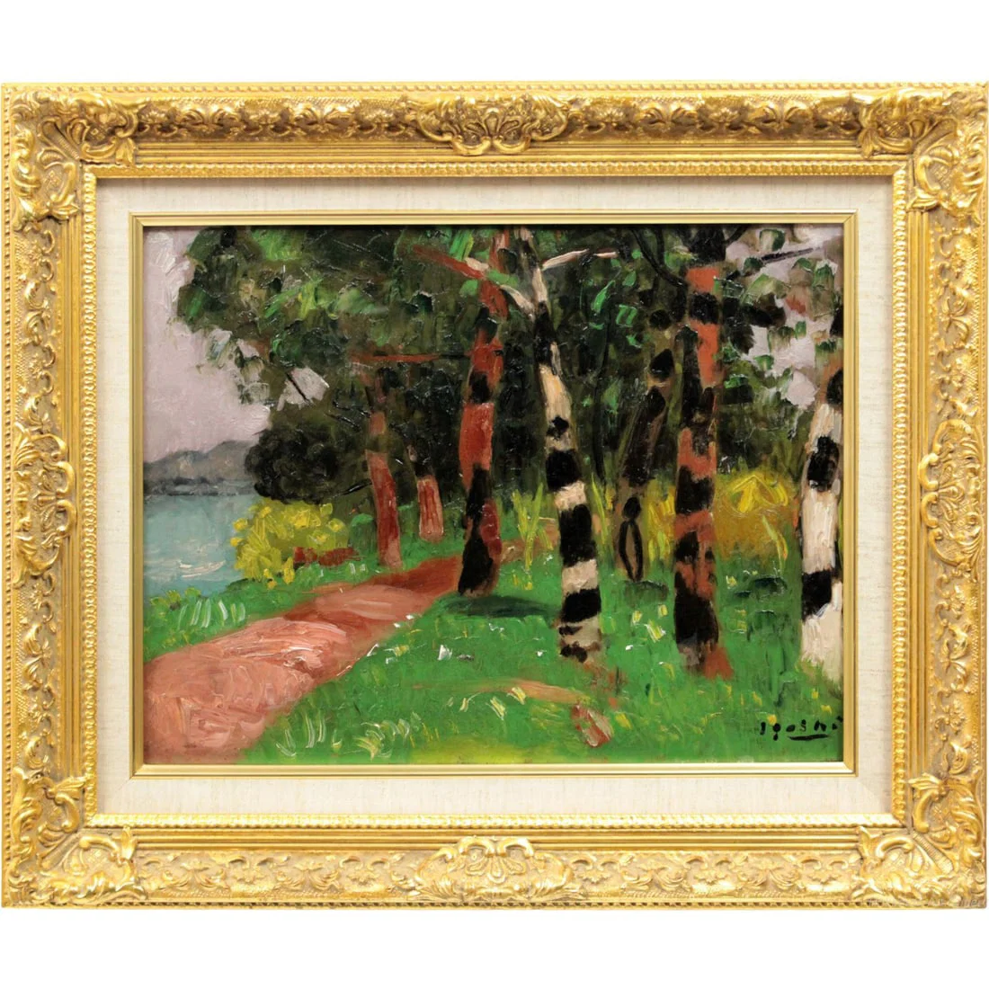 Kyo Kazuichi "Fresh Verdure" Oil Painting