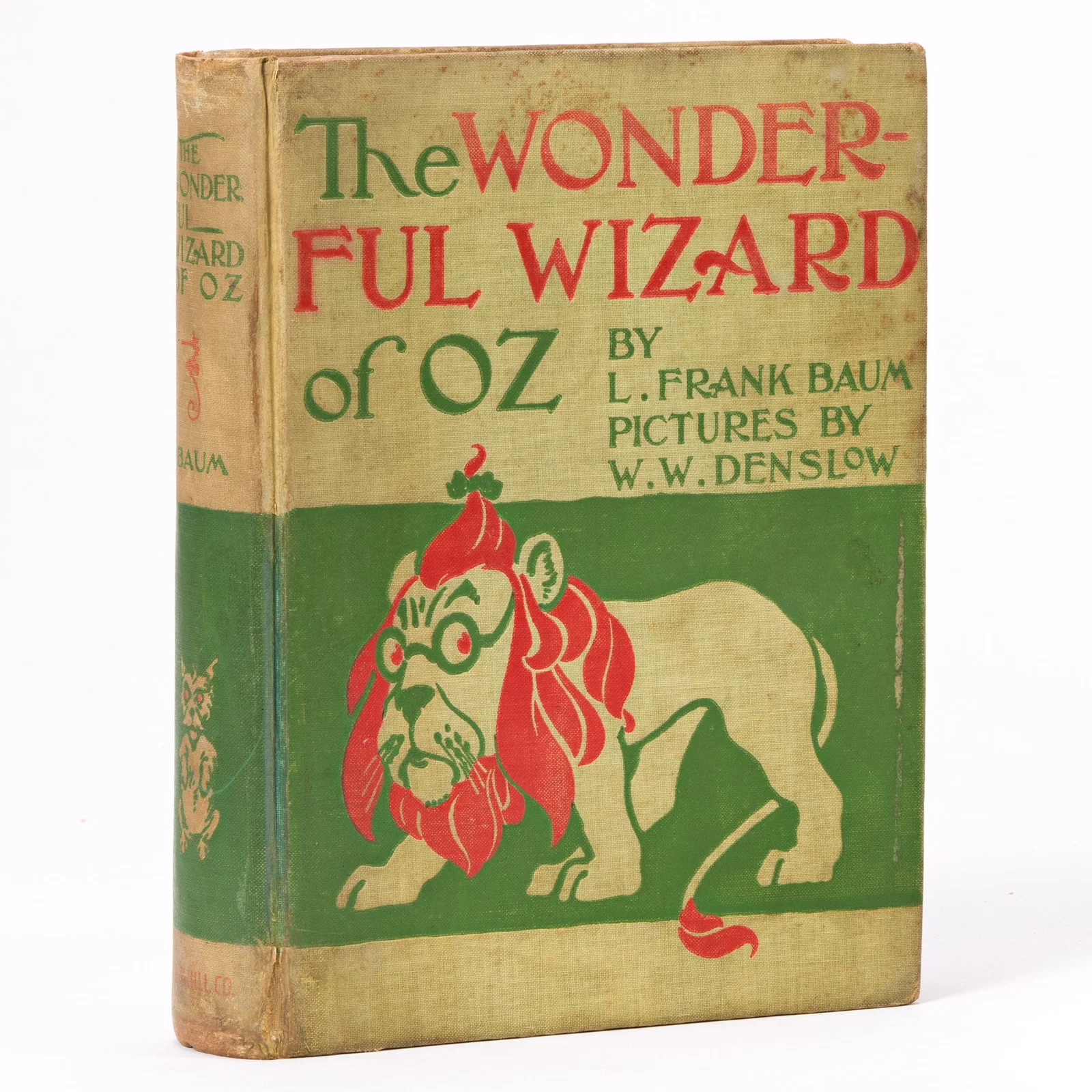L. Frank Baum (1856-1919) & W. W. Denslow (1856-1915), illus. The Wonderful Wizard of Oz. First