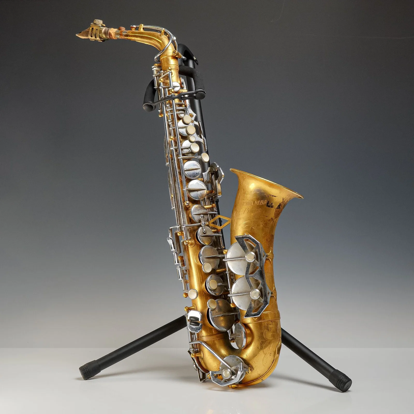 LaChambre Paris Etched Brass Alto Saxophone with Otto Reed