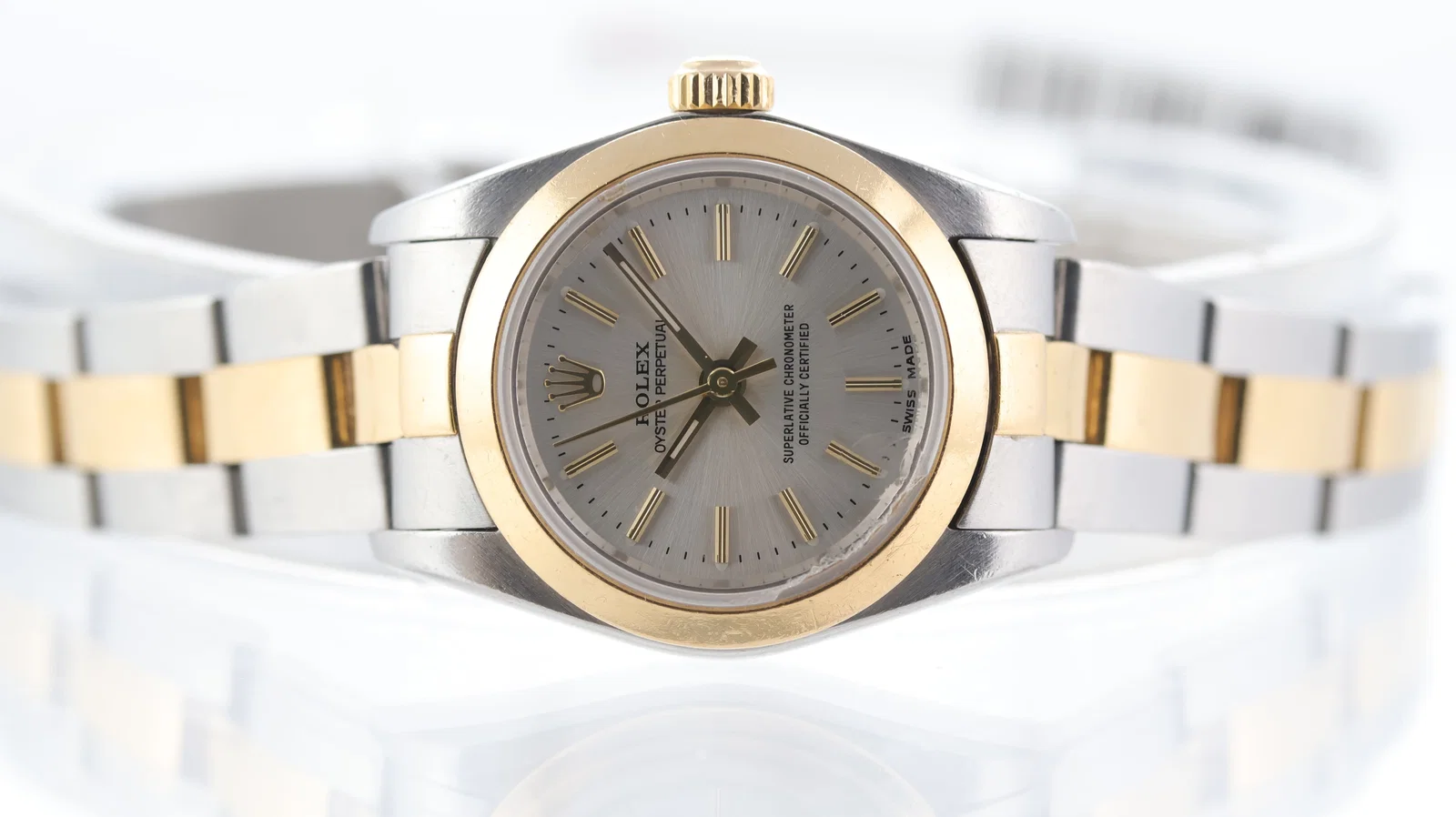 Ladies Rolex Oyster Perpetual Ref 76183 Circa 2000