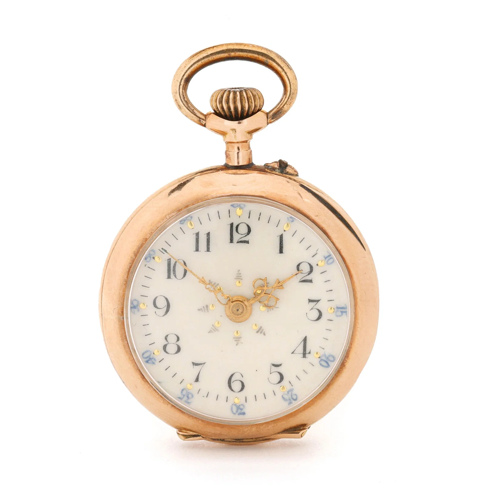 Lady's Gold Open Face Pocket Watch, Switzerland