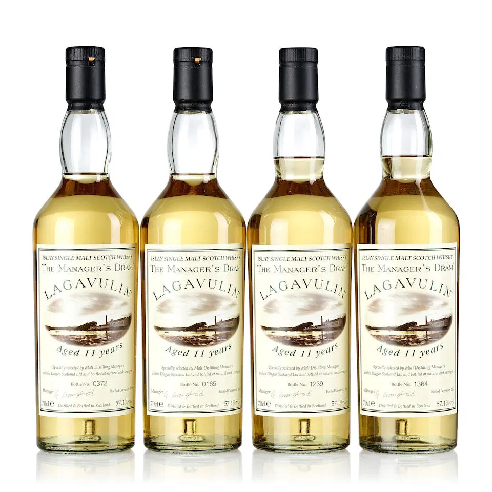 Lagavulin 11 Year Old Manager's Dram (4x 700ml)