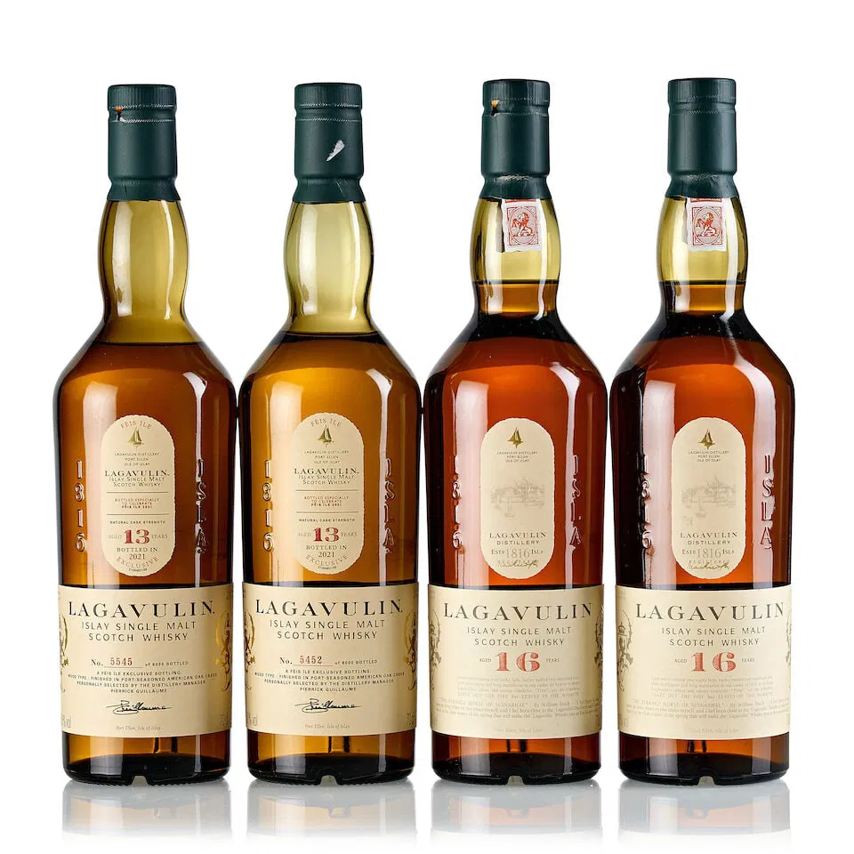 Lagavulin 16 Year Old (2x 700ml) Lagavulin 13 Year Old Feis Ile 2021 (2x 700ml)