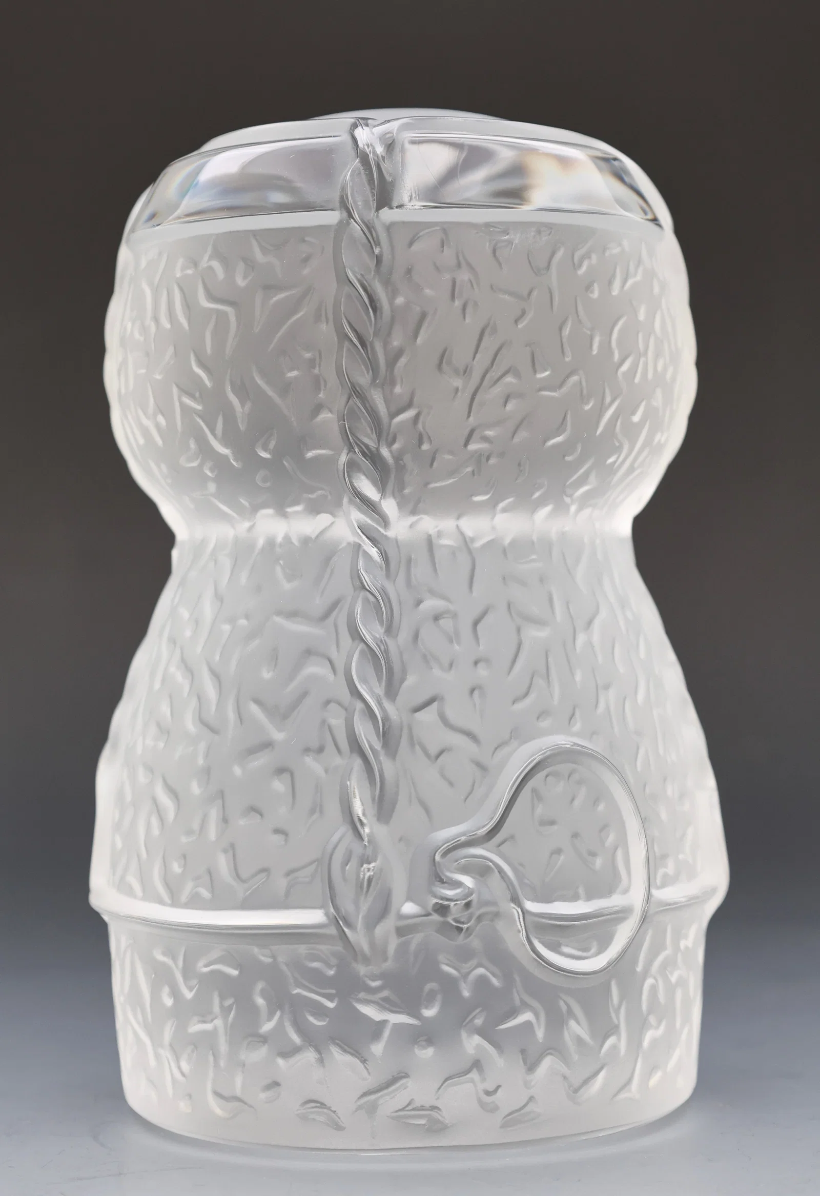Lalique “Epernay" Crystal Paperweight