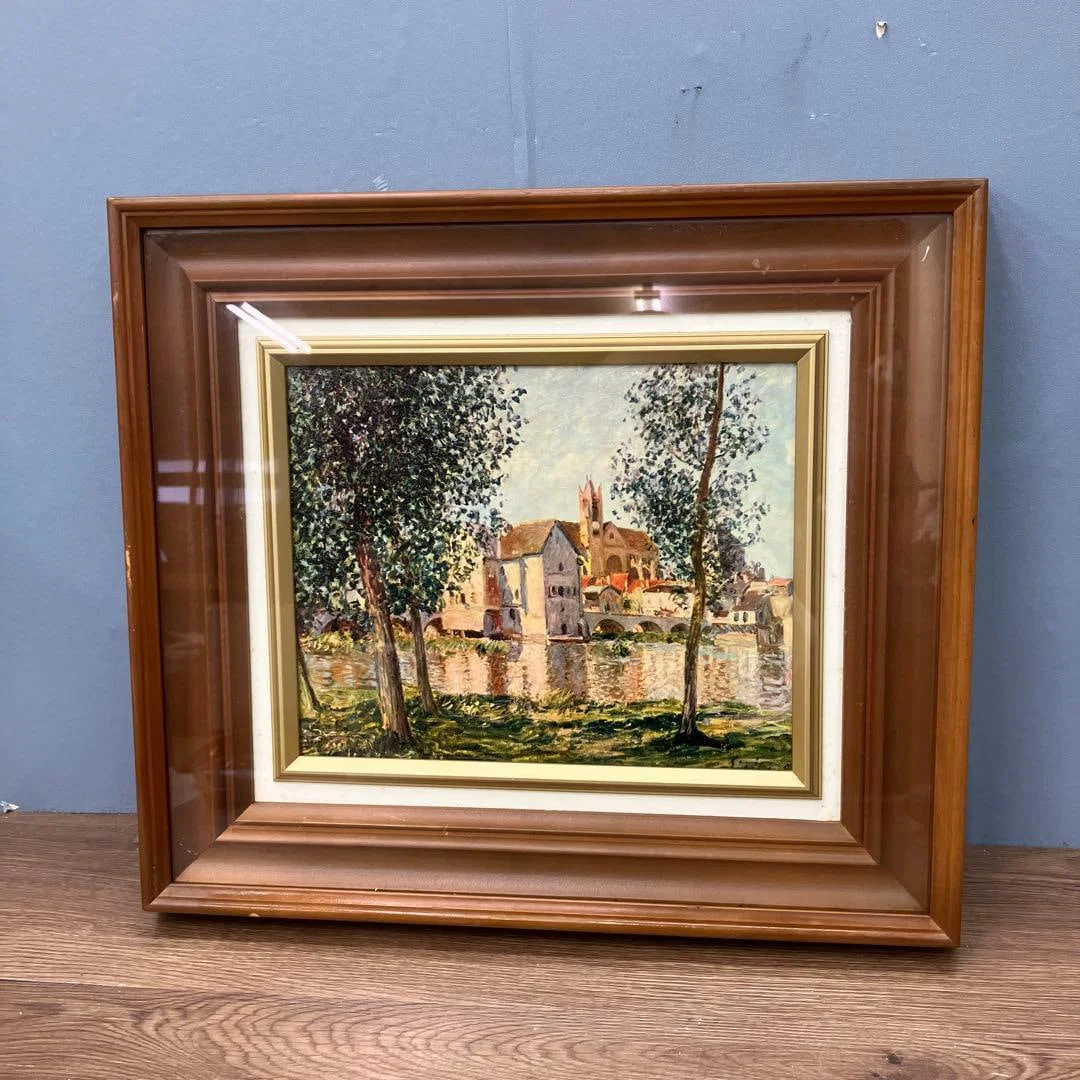 Landscape painting, oil painting