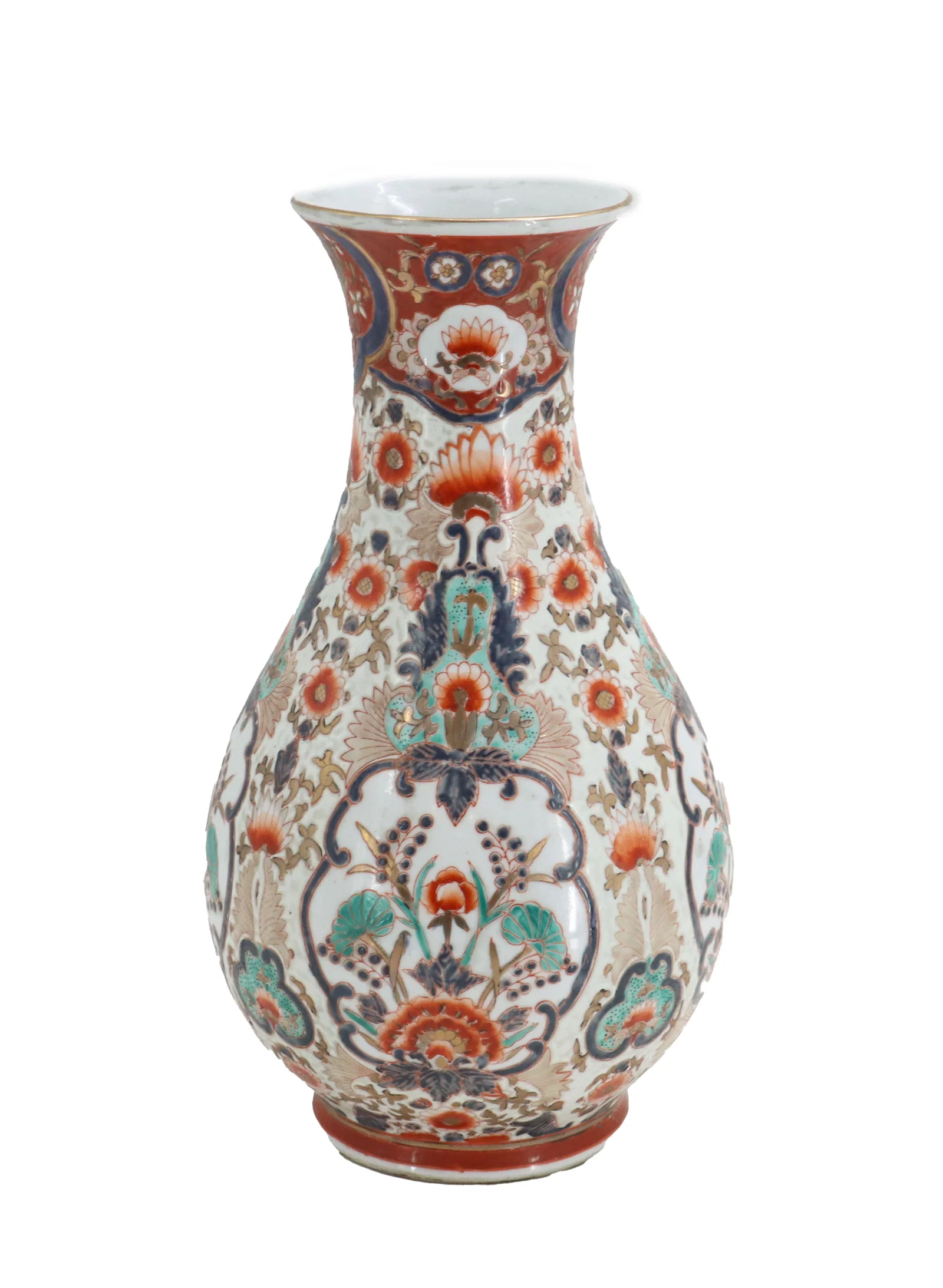Large 19th Century Chinese Enameled Vase