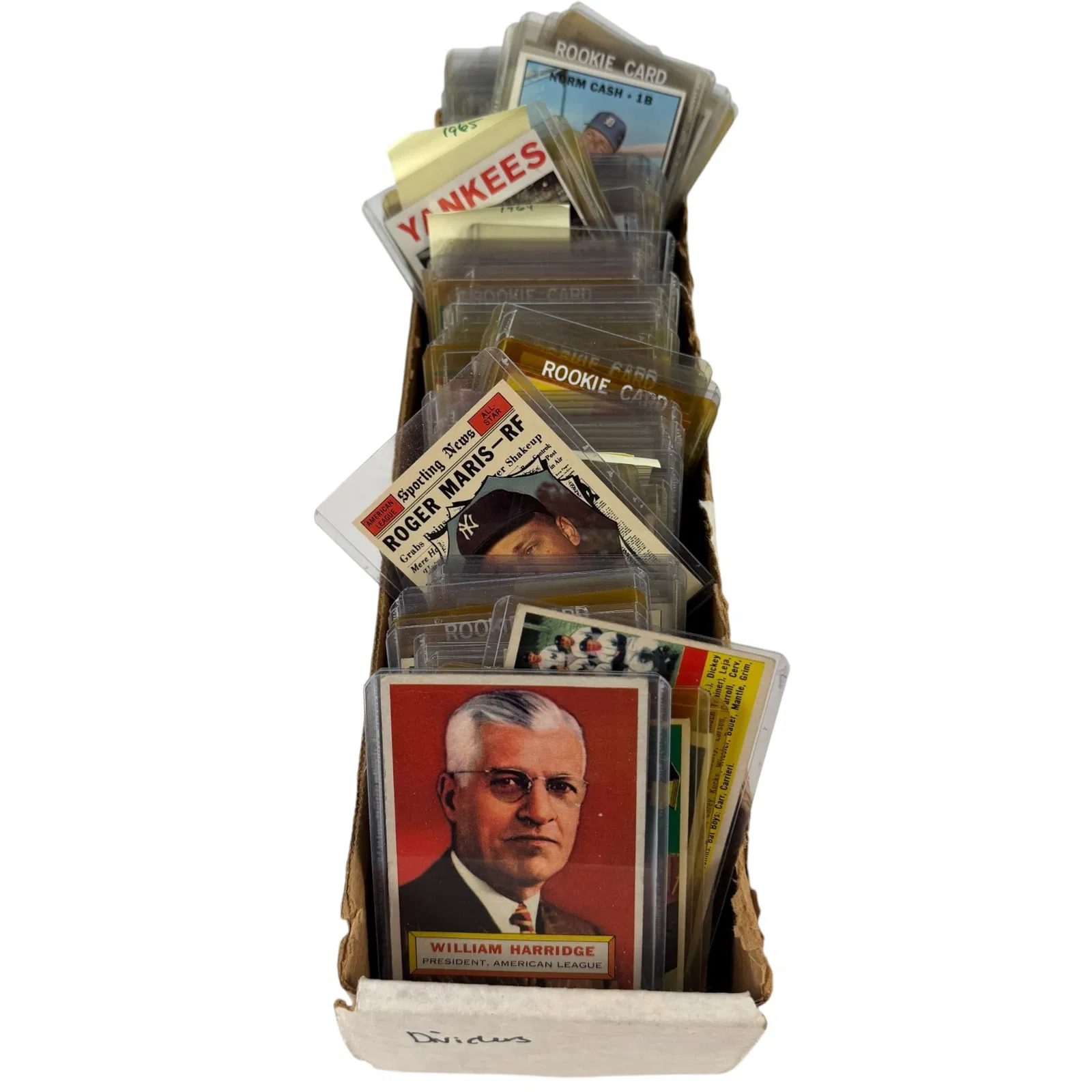 Large Group of Topps 1950s-1960s Key Baseball Cards