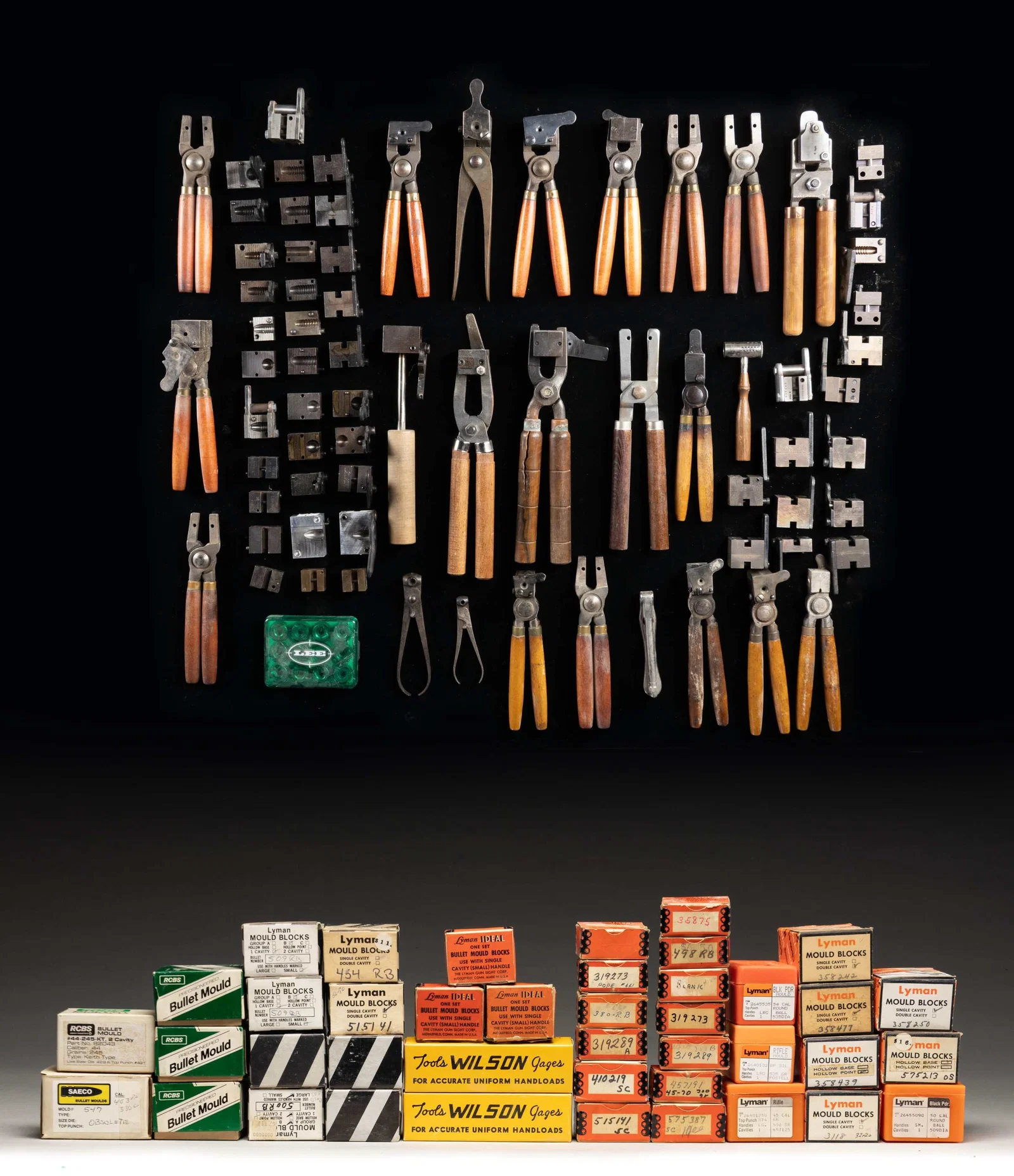 LARGE LOT OF BULLET MOLDS