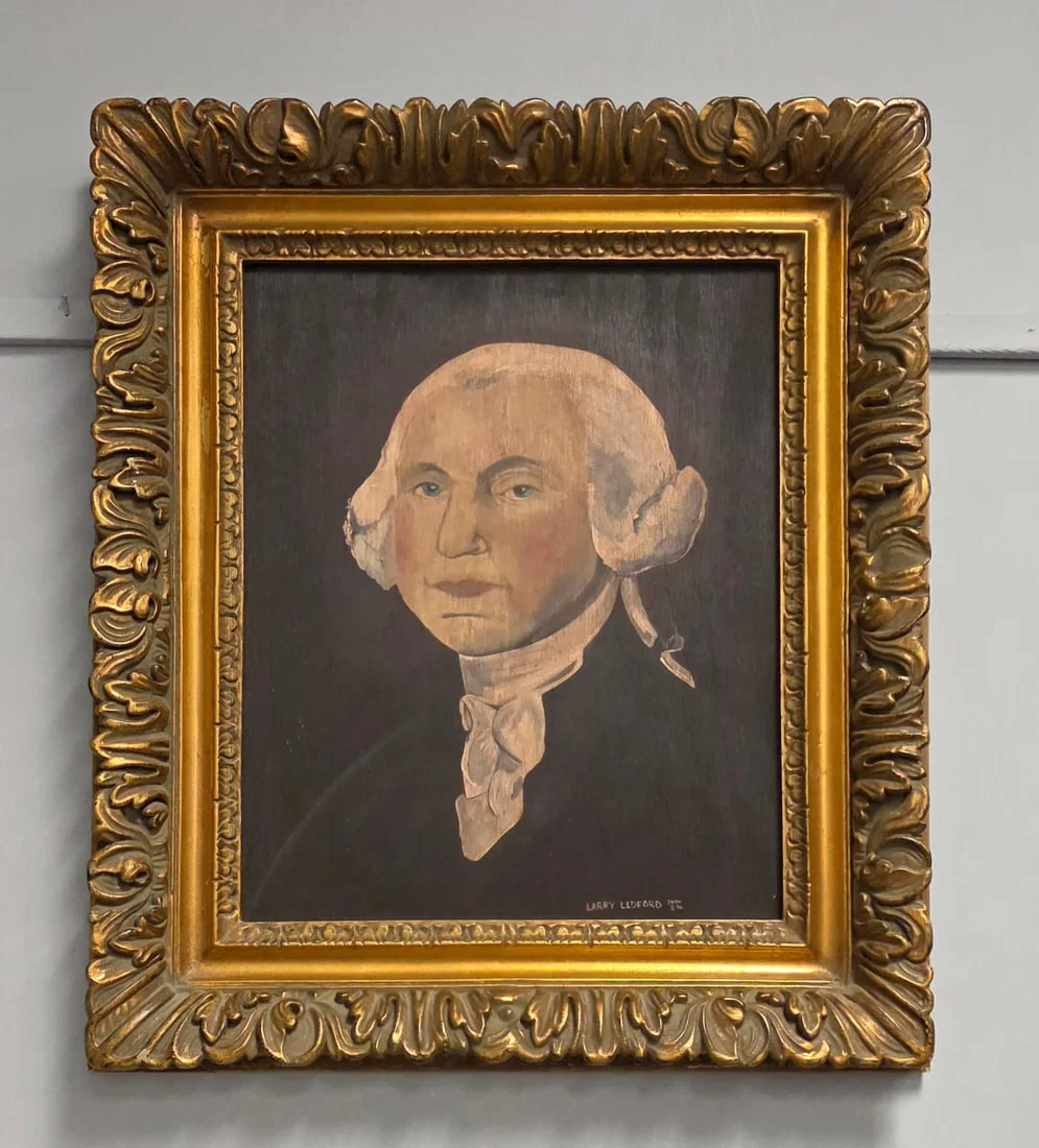 Larry Ledford Painting of George Washington
