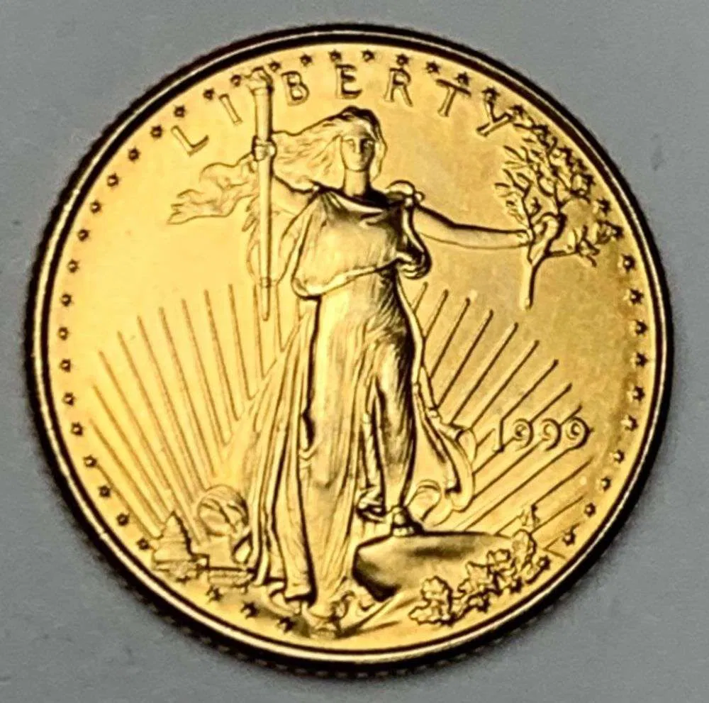 Last Minute! 1999 American $5 Gold Eagle 1/10 ozt