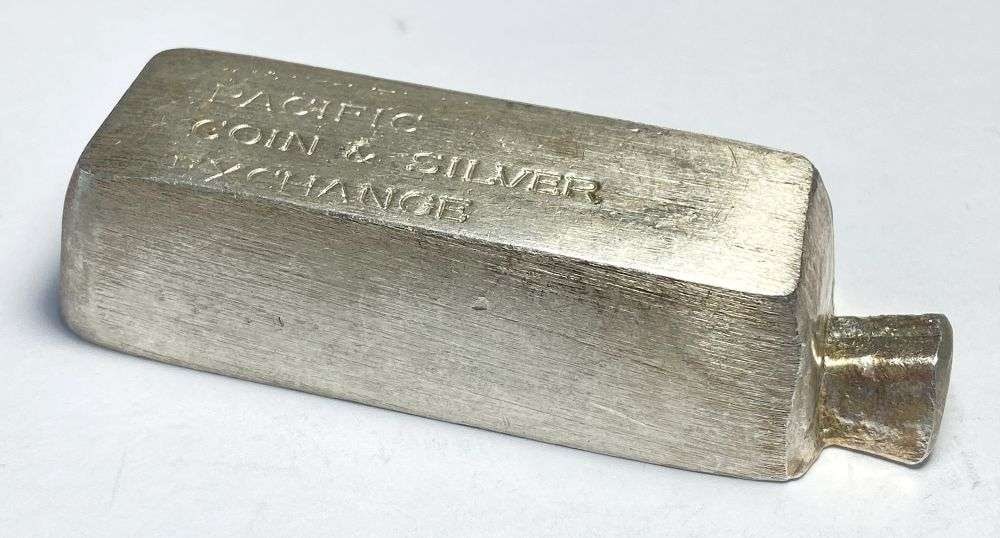 Last Minute! Pacific Coin & Silver Exchange 10 ozt .999 Silver Bar