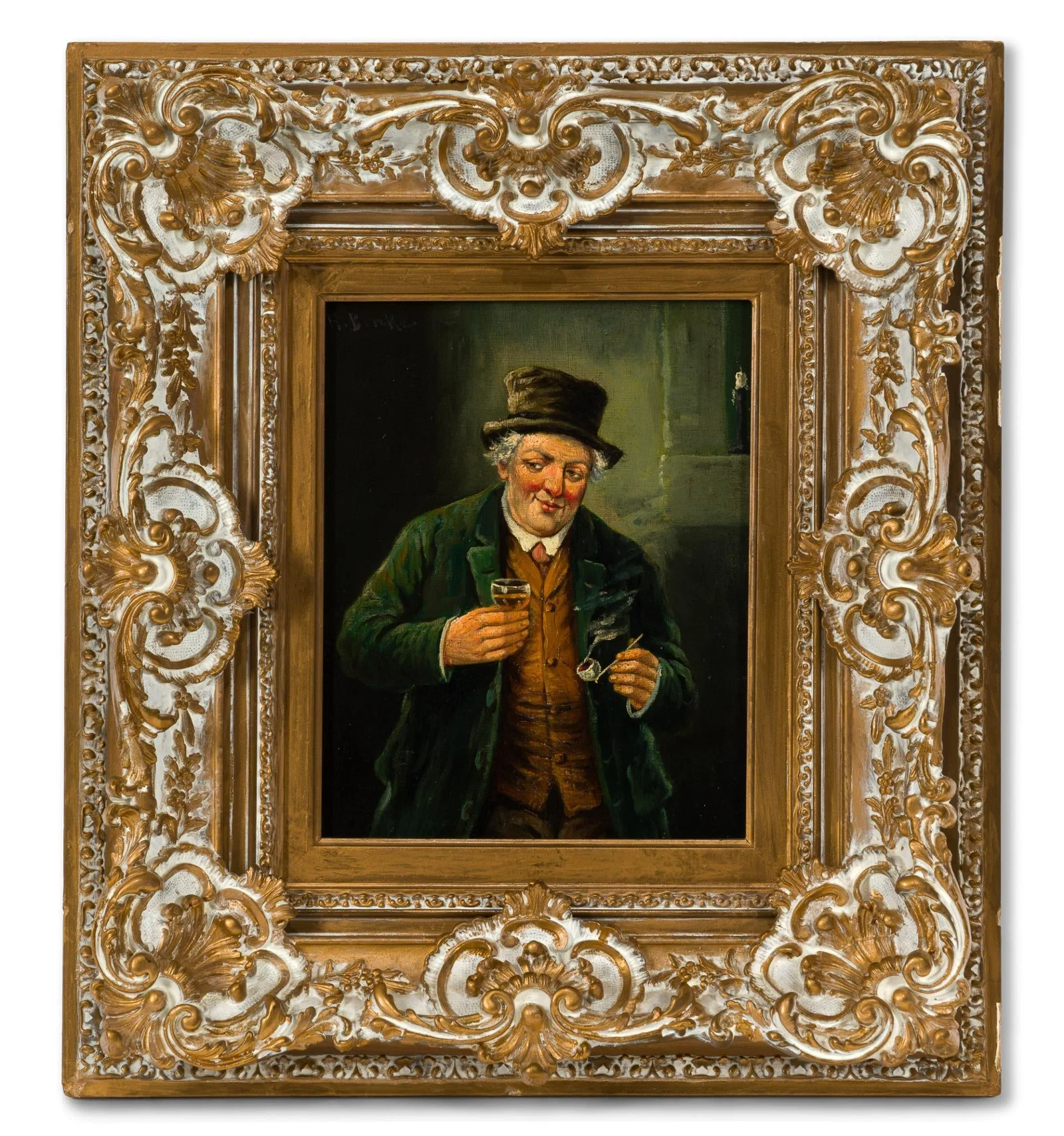 Late 19th Century Oil On Canvas Painting