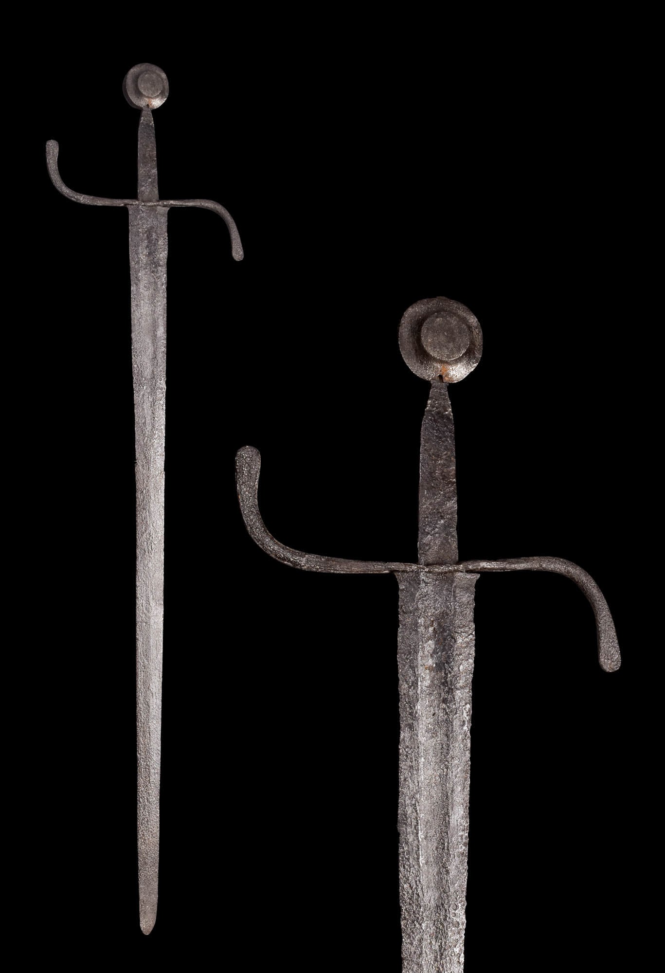 LATE MEDIEVAL IRON SWORD
