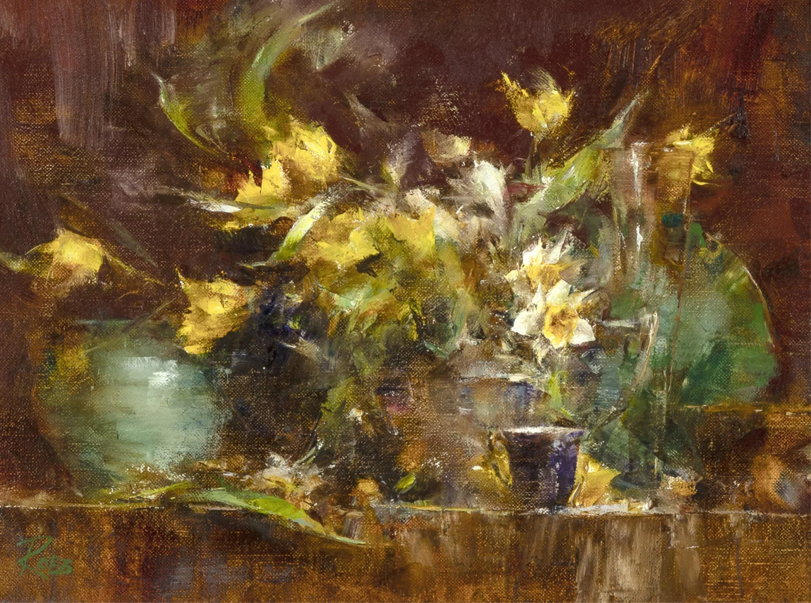 Laura Robb, Untitled (Floral Still Life)