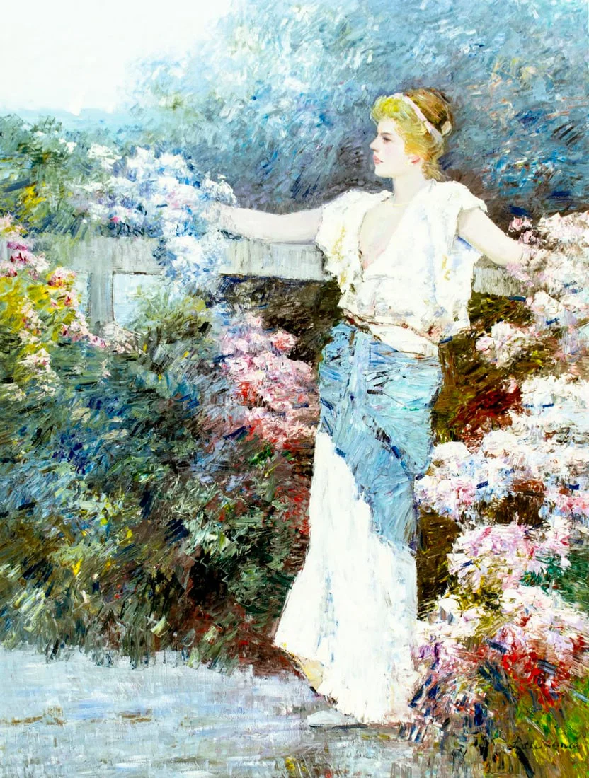 Law Kwok Leung (China,NY,CA,1954) oil painting
