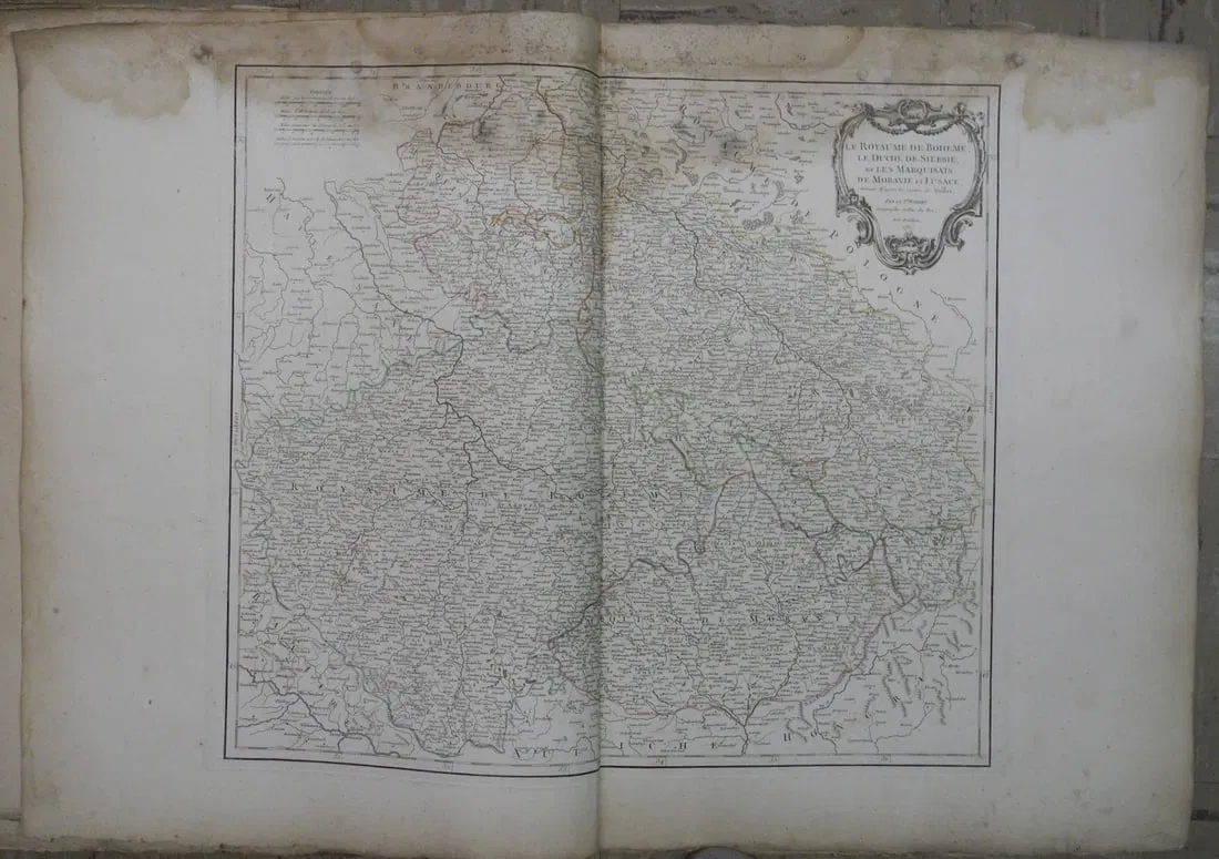 Le Royaume De Boheme, Le Duche De Silesie, Et Les Maquisats De Moravie Et Lusace,