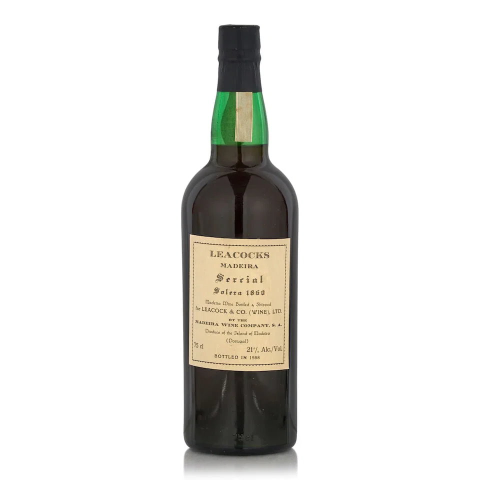 Leacock's Sercial Solera Madeira, 1860 (1 bottle, 750ml)