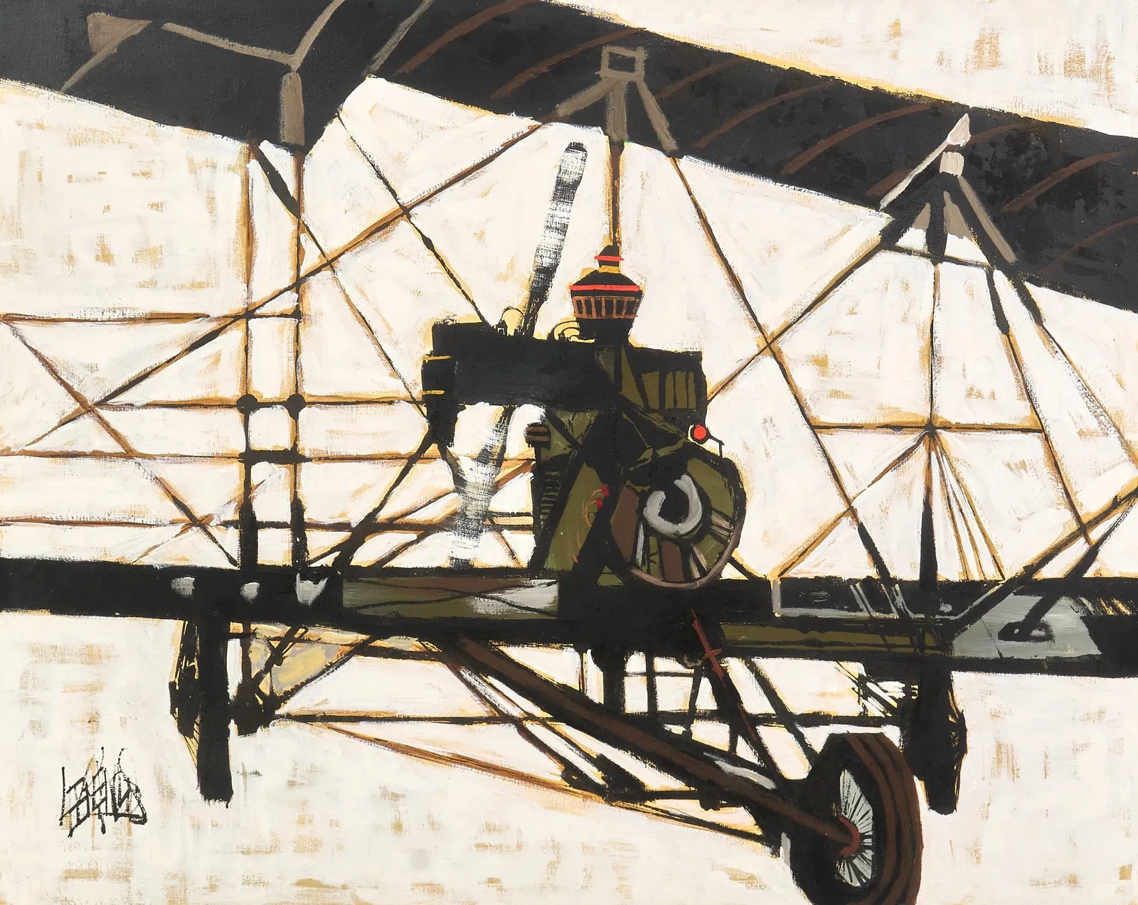 Lee Reynolds, Abstract Airplane Scene