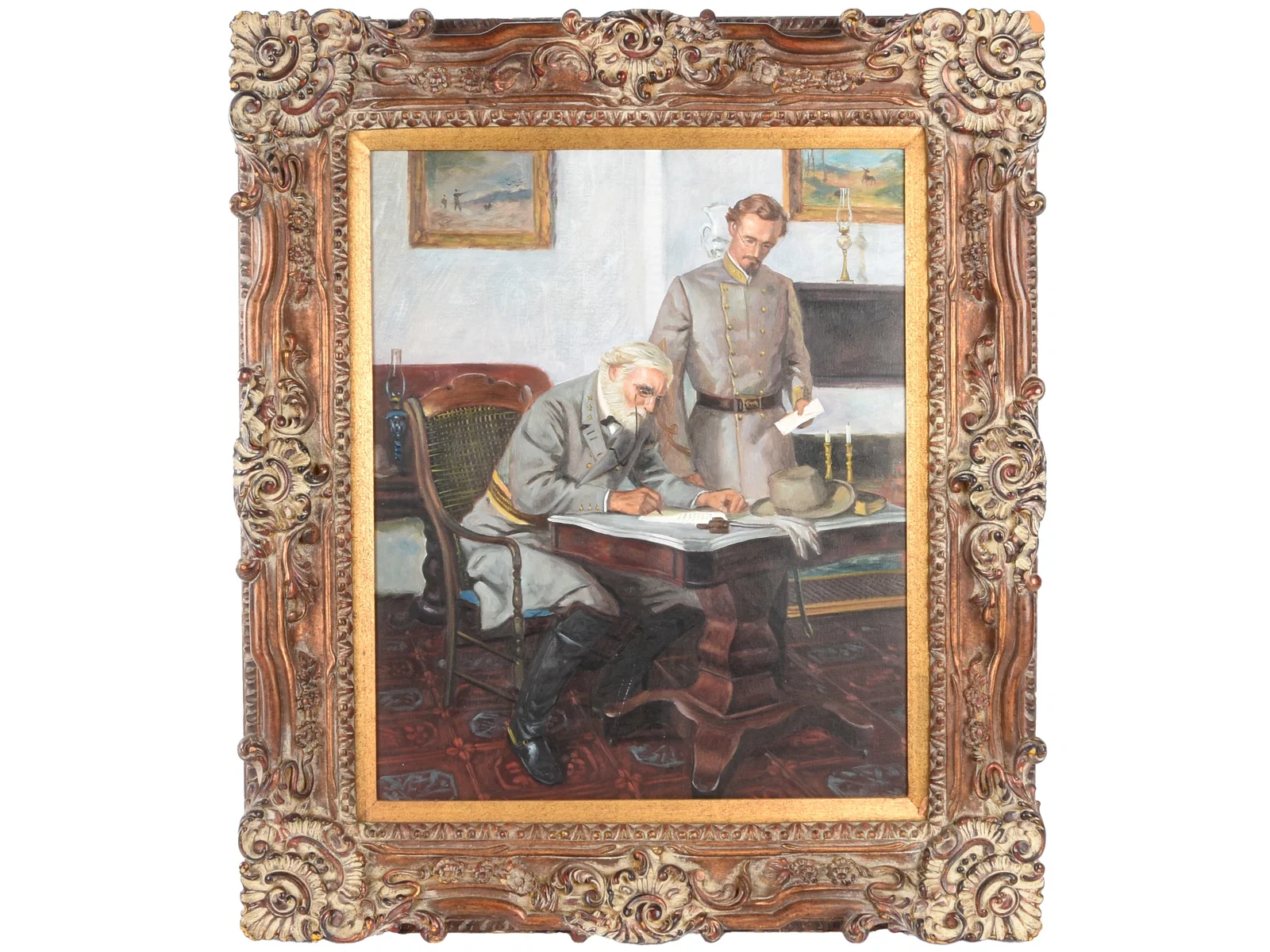 Lee's Surrender Contemporary Oil Painting