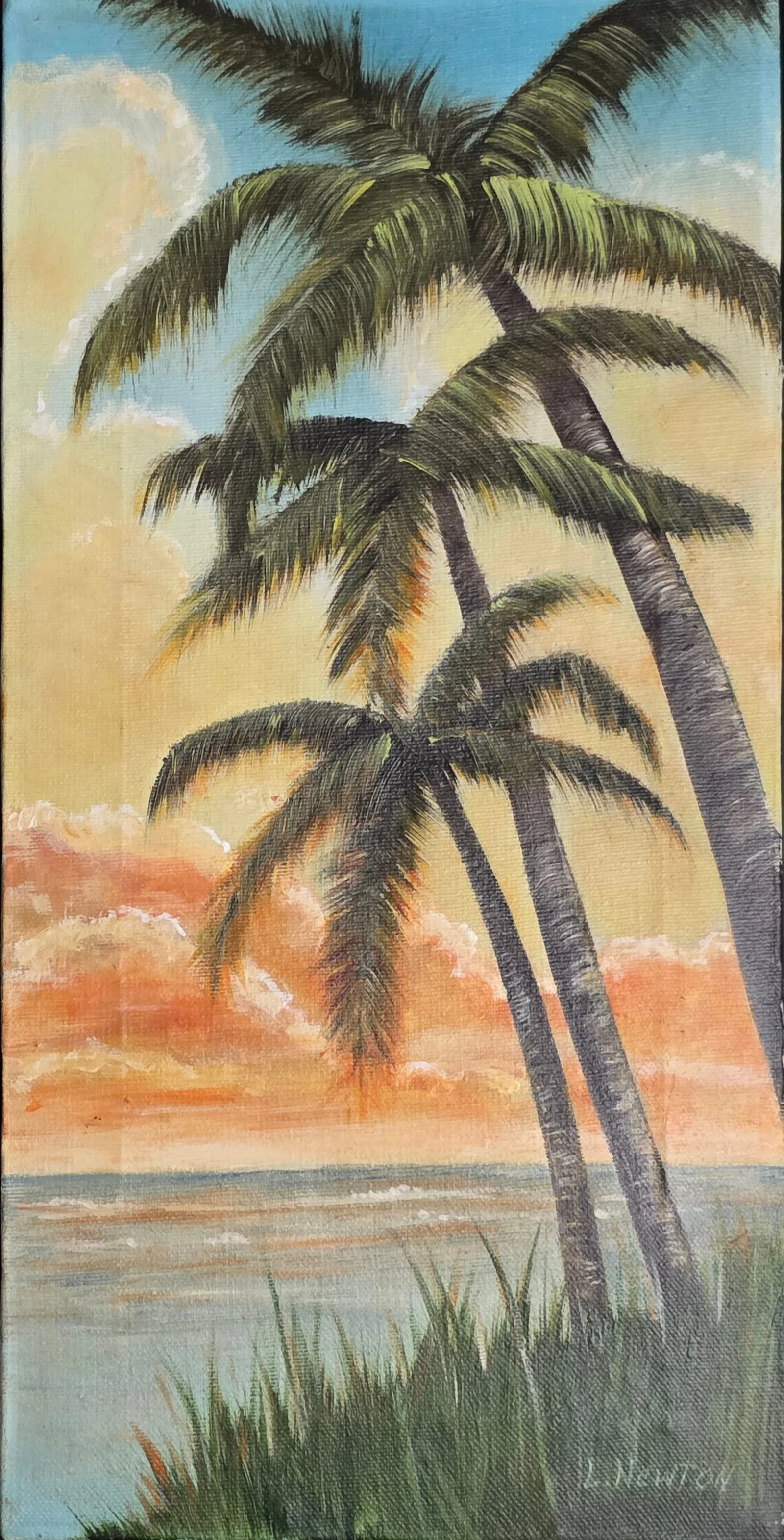 Lemuel Newton (1950 - 2014) is an American landscape artistDespite his role as an original Florida