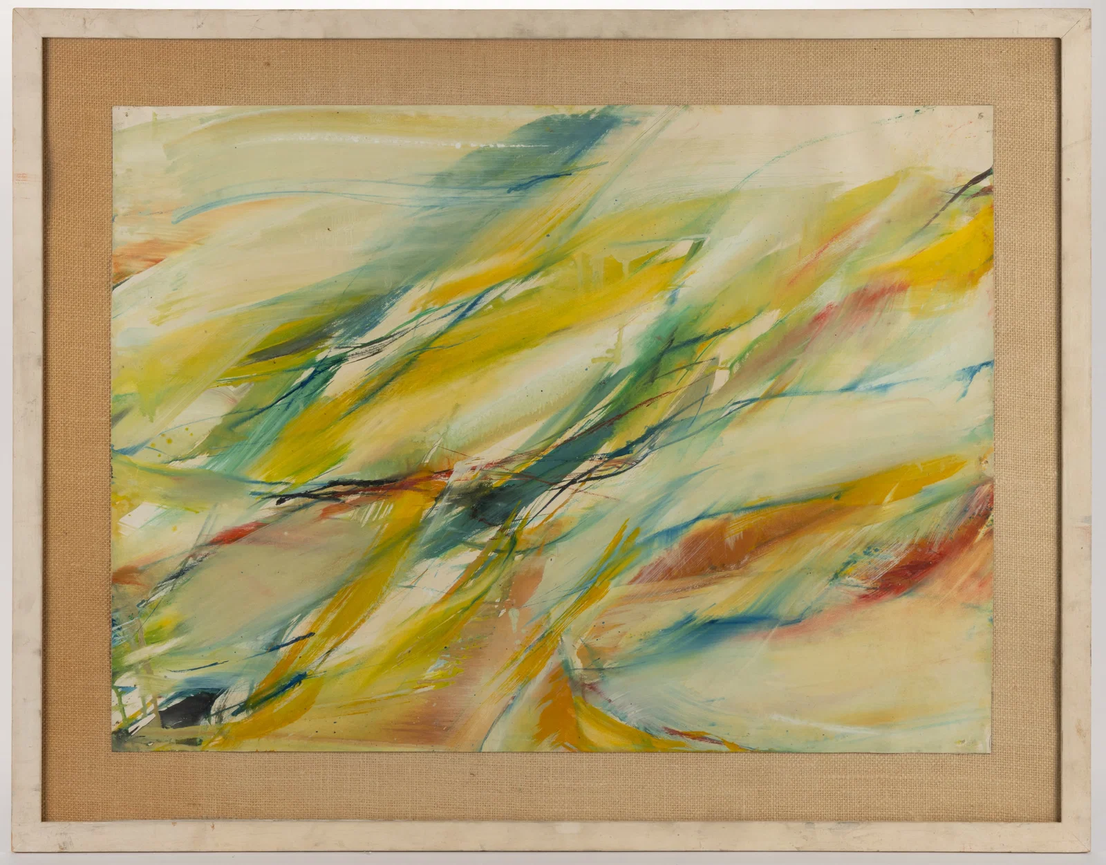 LEON BERKOWITZ (AMERICAN, 1919-1987), ATTRIBUTED, ABSTRACT PAINTING