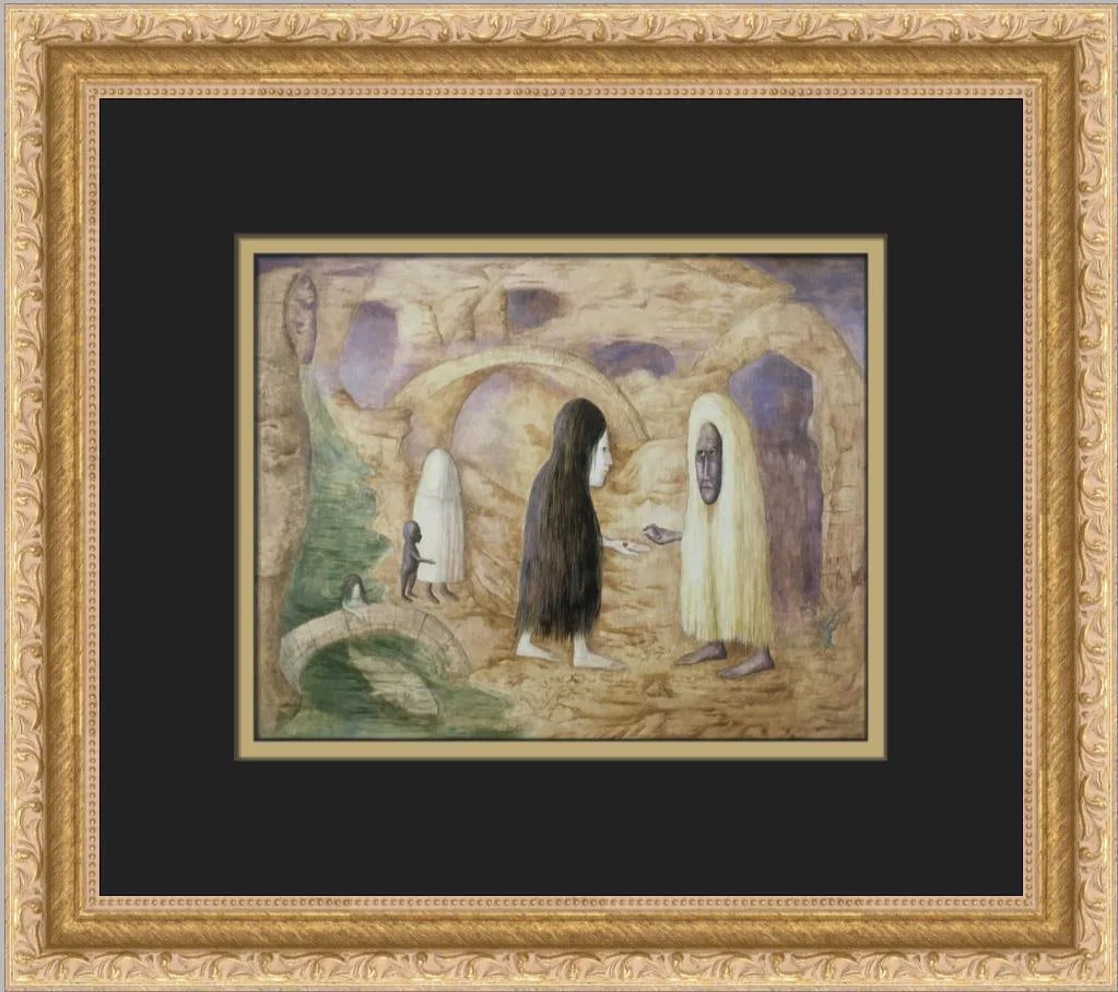 Leonora Carrington The Magdelens Custom Framed Surrealism Print