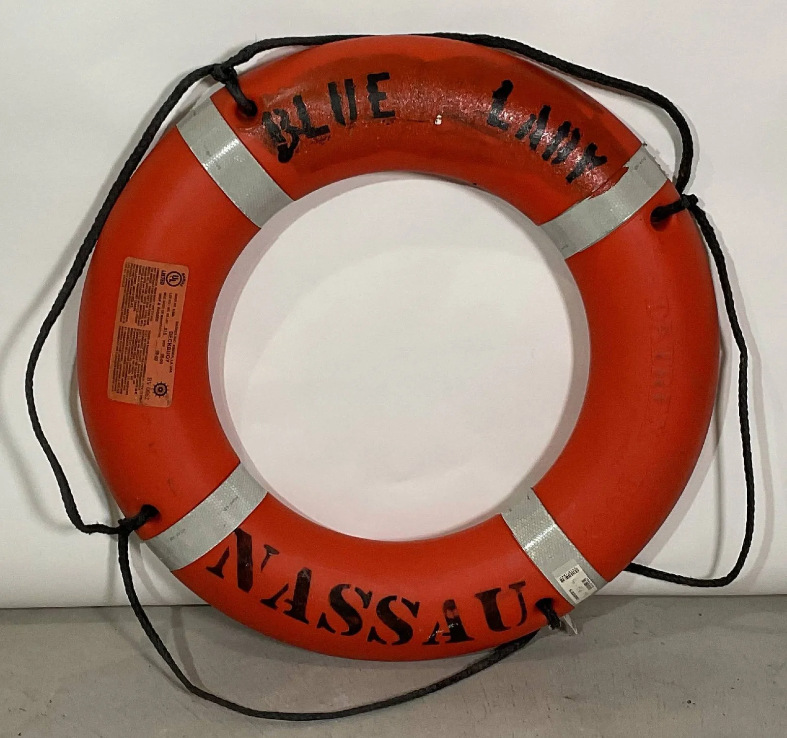 Lifering from the Blue Lady Ex SS France by SS Norway