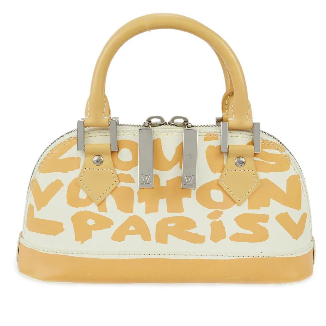 Limited Edition Louis Vuitton Graffiti Alma Leather Bag