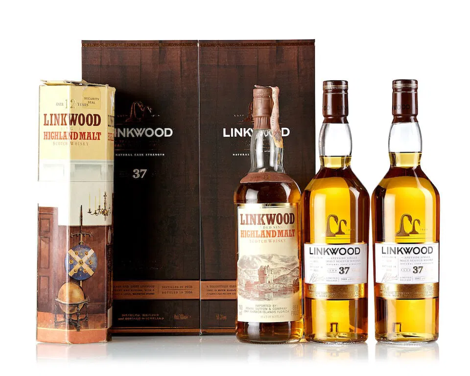 Linkwood 37 Year Old, 1978 (2x 700ml) Linkwood 12 Year Old (1x 750ml)