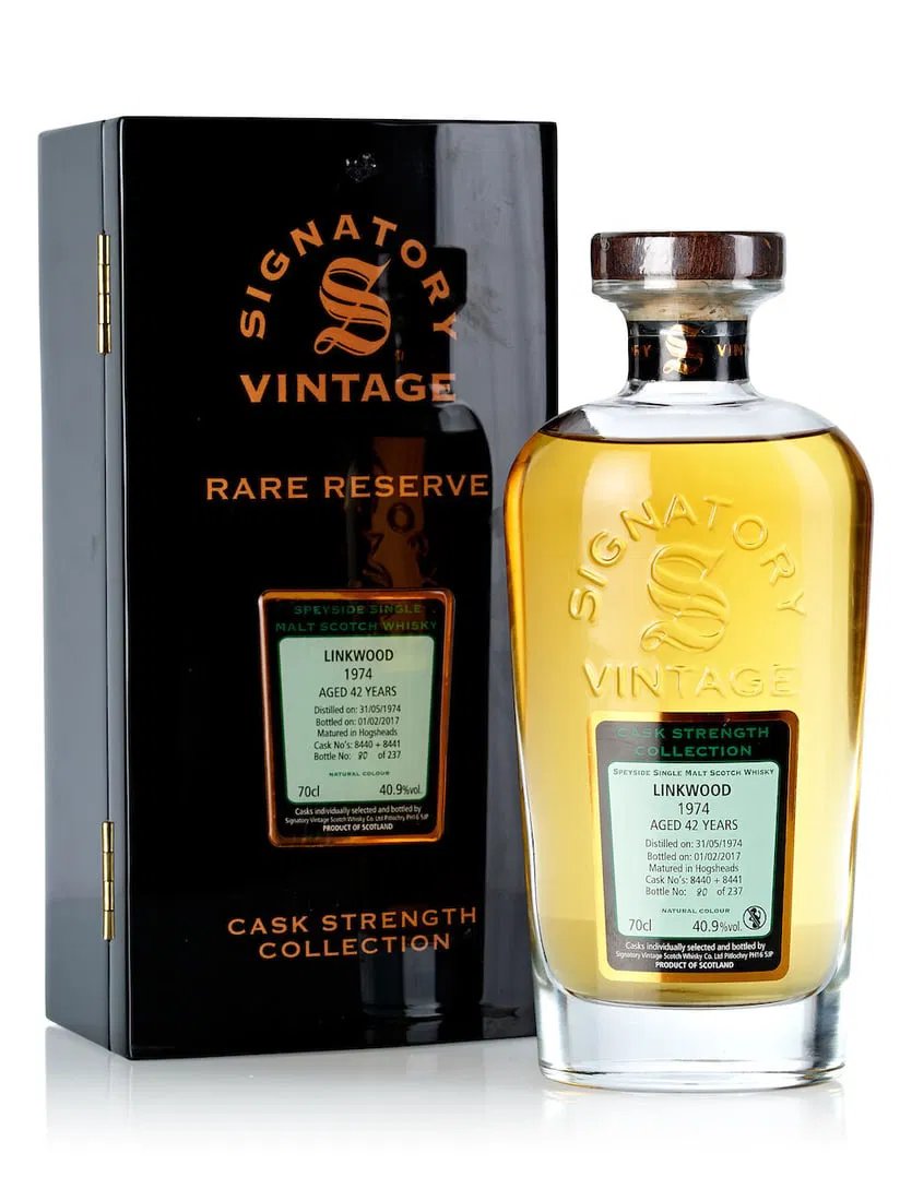 Linkwood 42 Year Old Cask #8440-8441, 1974 (1x 700ml)