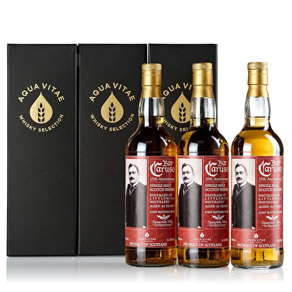 Littlemill Aqua Vitae 30 Year Old (3x 700ml)