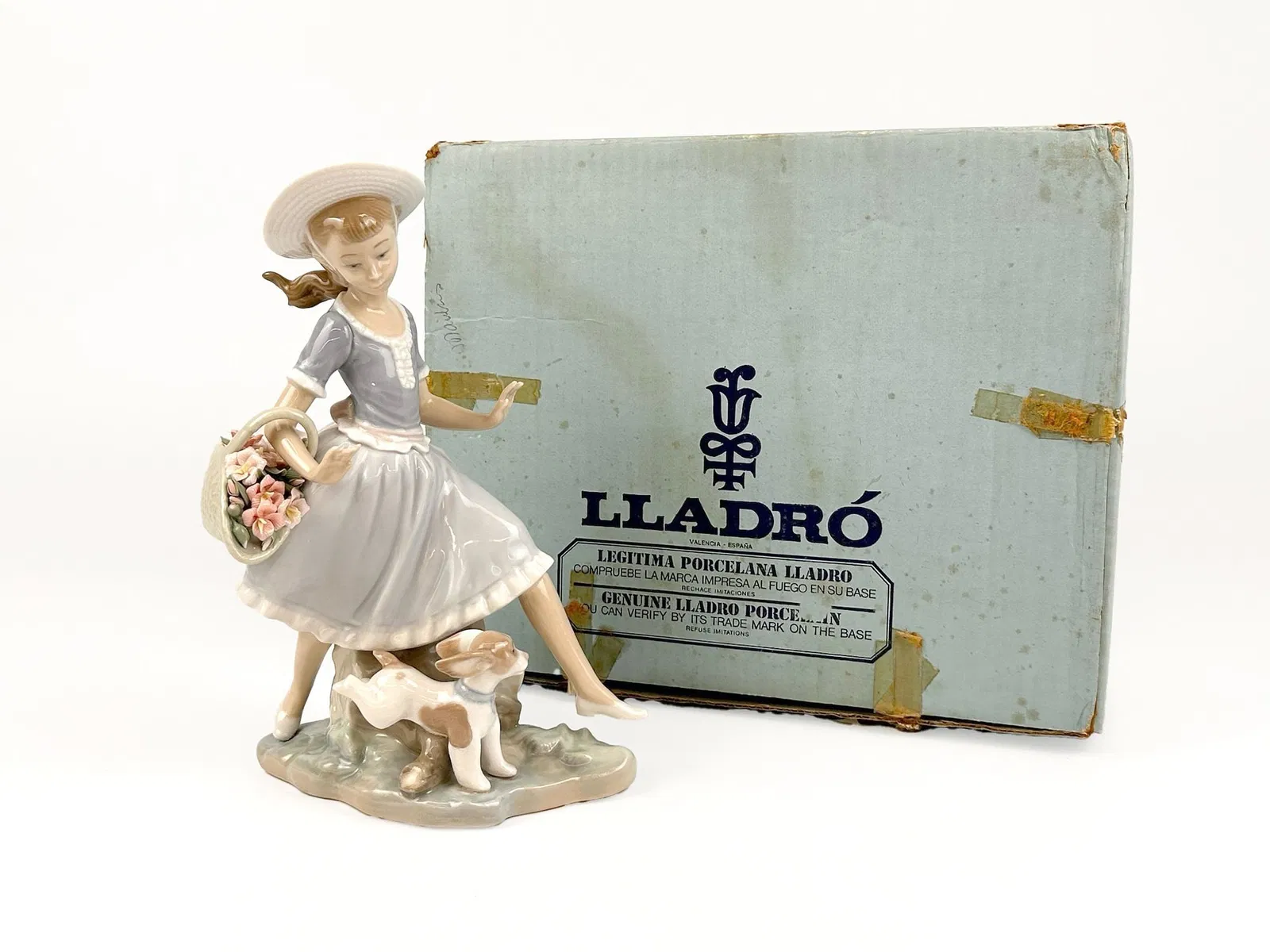 Lladro Figurine 4920 Mirth in the Country by Vincente Martinez W/ Original Box