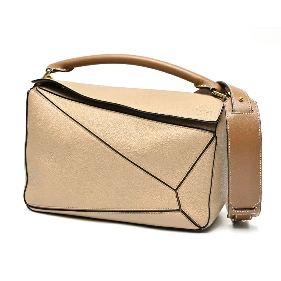 LOEWE PUZZLE MEDIUM SHOULDER BAG SOFT GRAINED CALF