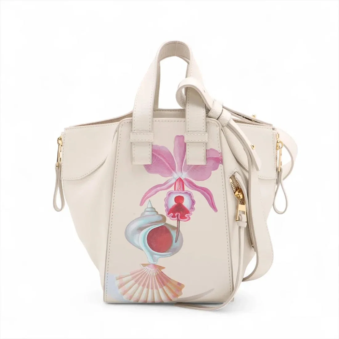 LOEWE X MARUHA MARJO HAMMOCK COMPACT 2 WAY HANDBAG