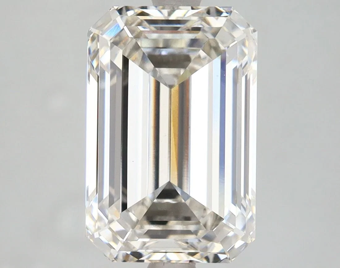 Loose Diamond - EMERALD 5.03ct Fancy Blue VS1