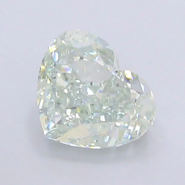 Loose Diamond - HEART 2.51ct Fancy Intense Green VVS2
