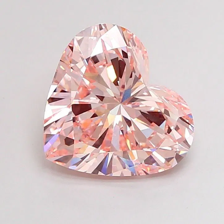 Loose Diamond - HEART 5.02ct Fancy Intense Pink VVS2