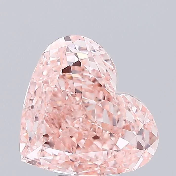 Loose Diamond - HEART 7.05ct Fancy Intense Pink VS1