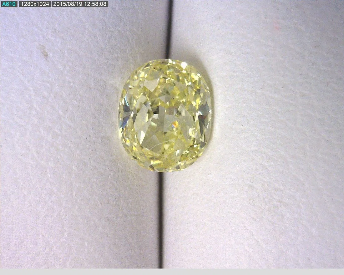 Loose Diamond - OVAL 0.67ct Fancy Yellow SI2