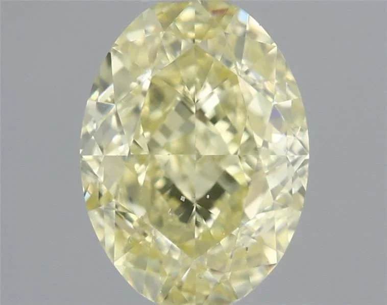 Loose Diamond - OVAL 0.72ct Fancy Light Yellow SI2
