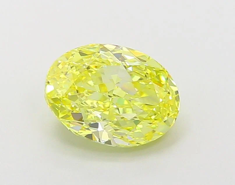 Loose Diamond - OVAL 2.01ct Fancy Vivid Yellow VVS2