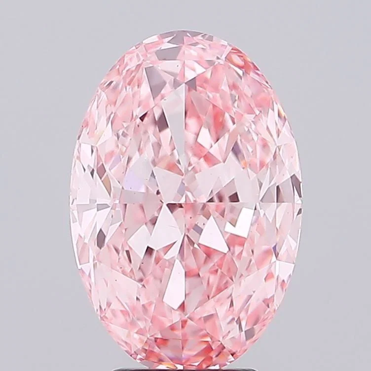 Loose Diamond - OVAL 5.5ct Fancy Vivid Pink VS1