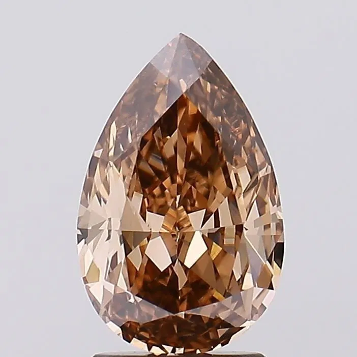Loose Diamond - PEAR 0.44ct Fancy Brown VVS2