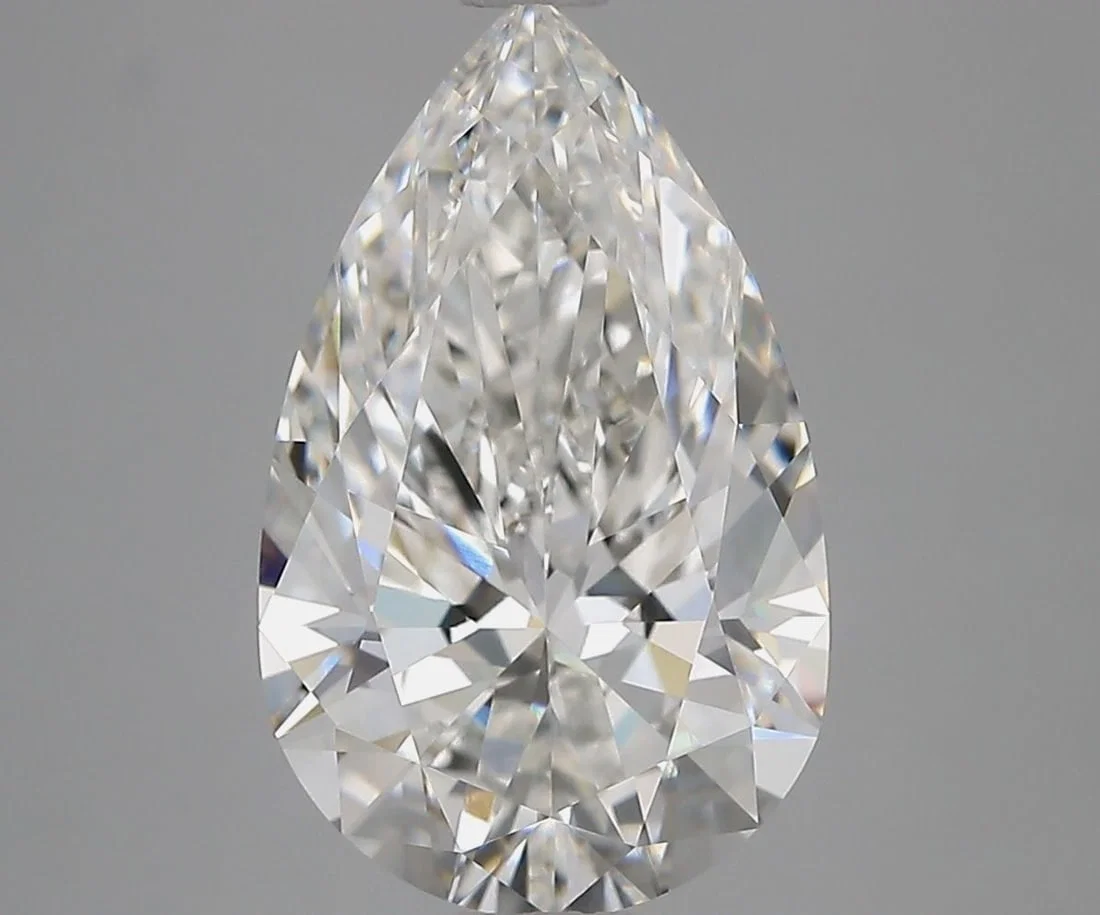 Loose Diamond - PEAR 4.07ct F IF
